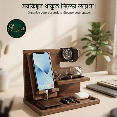 Wooden Docking Station